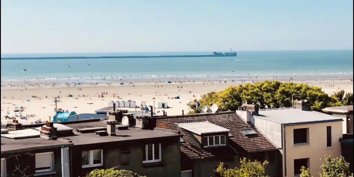 Bellevue -Appartement De Charme - Vue Imprenable Sur La Mer - Face A Nausicaa 滨海布洛涅 外观 照片